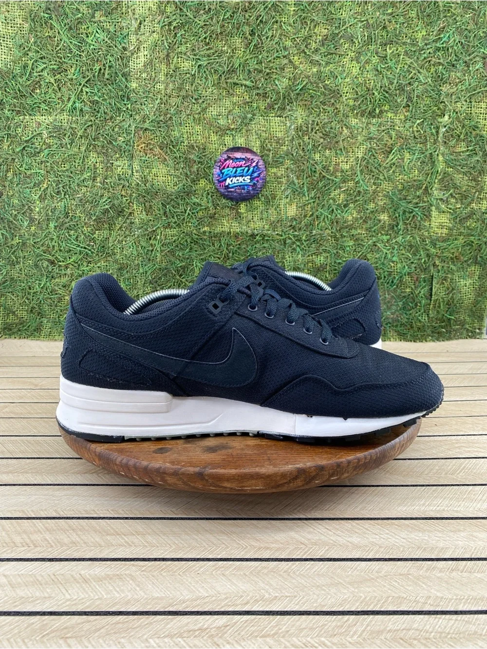 Nike AIR PEGASUS '89 TXT Lifestyle Shoes- Dark Obsidian Athletic Sneakers